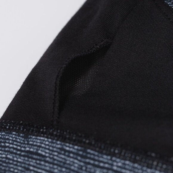 Lululemon Energy Bra Burlap Texture Black Dune / Cayman Stripe Black Mojave 10 - Picture 3 of 12